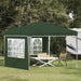 Pop-up Festtelt 288 x 288 x 245 cm Grønn Oxford Stoff