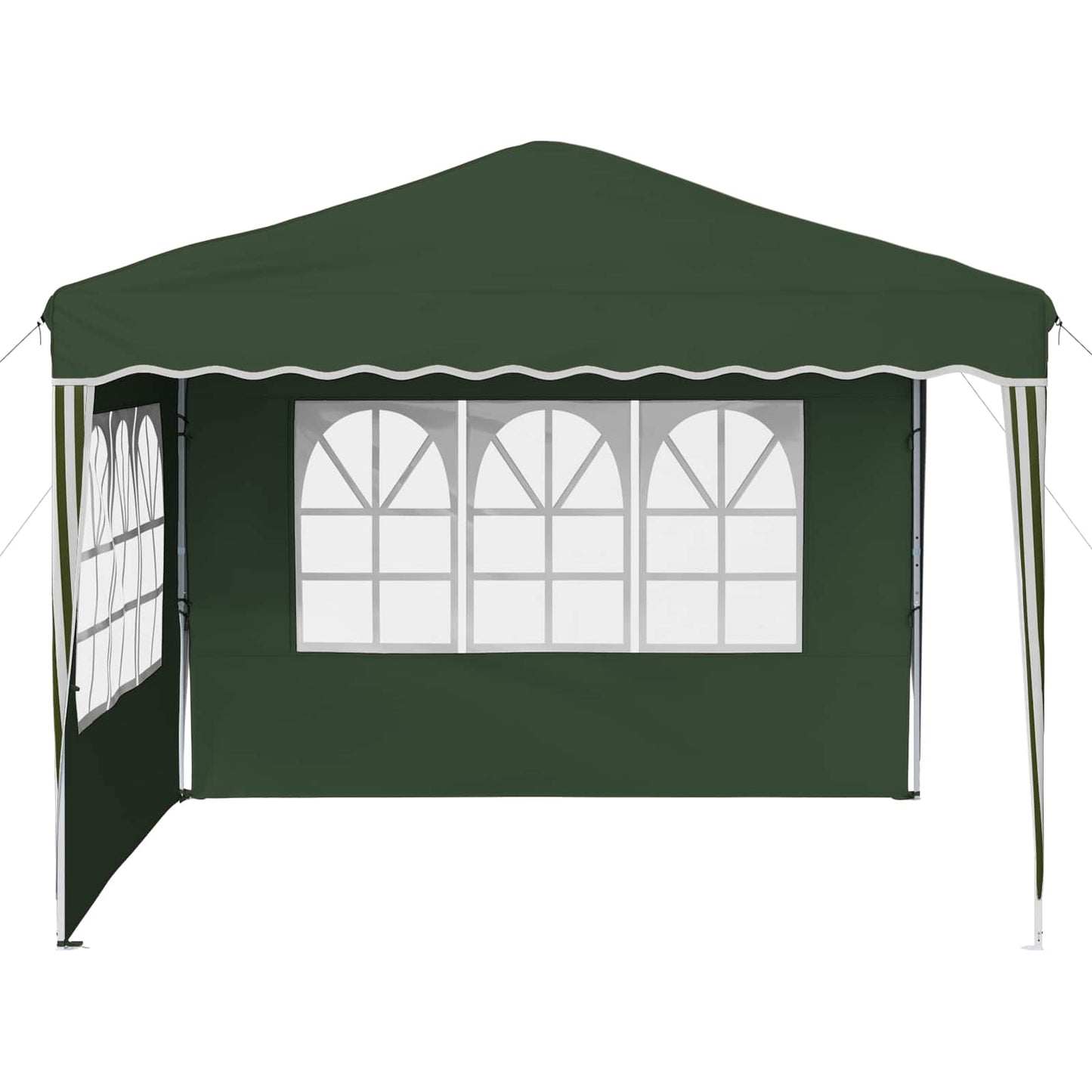Pop-up Festtelt 288 x 288 x 245 cm Grønn Oxford Stoff