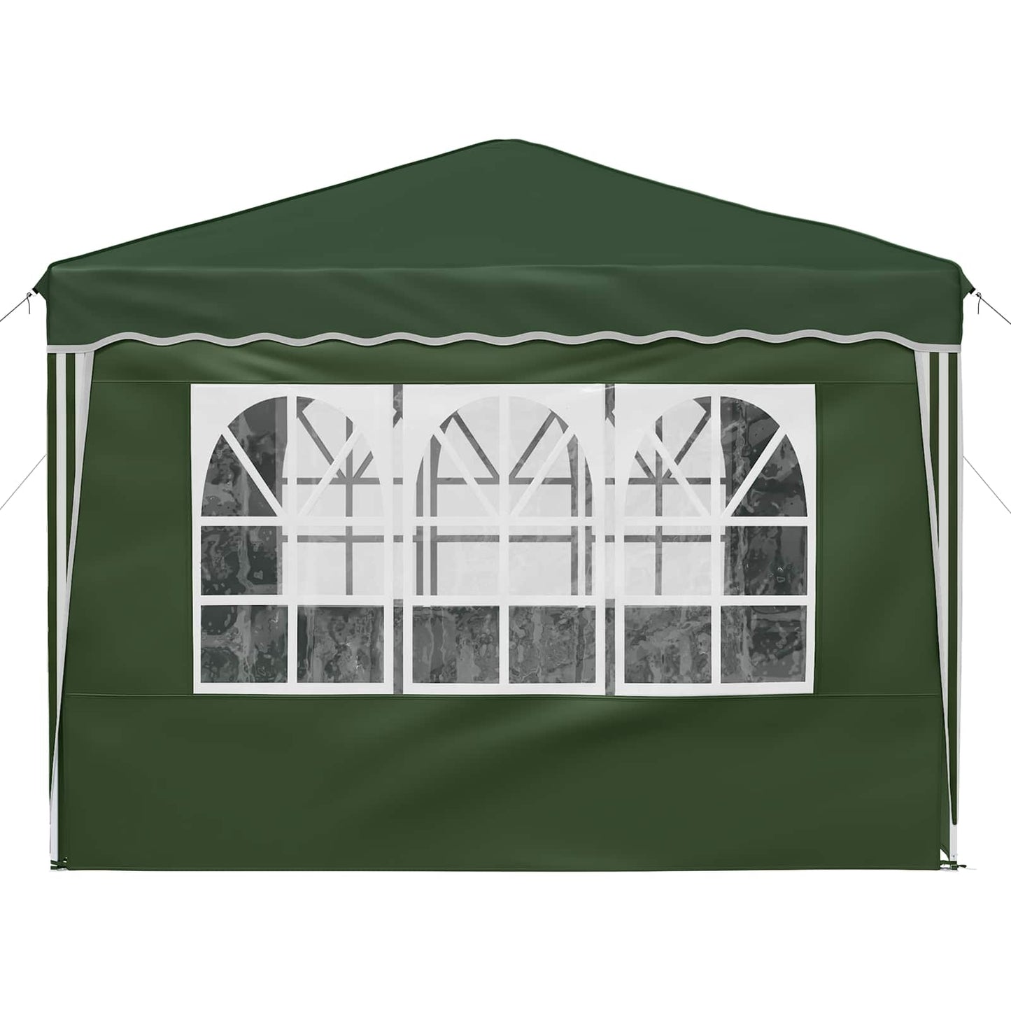 Pop-up Festtelt 288 x 288 x 245 cm Grønn Oxford Stoff