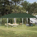 Pop-up Festtelt 575 x 290 x 245 cm Grønn
