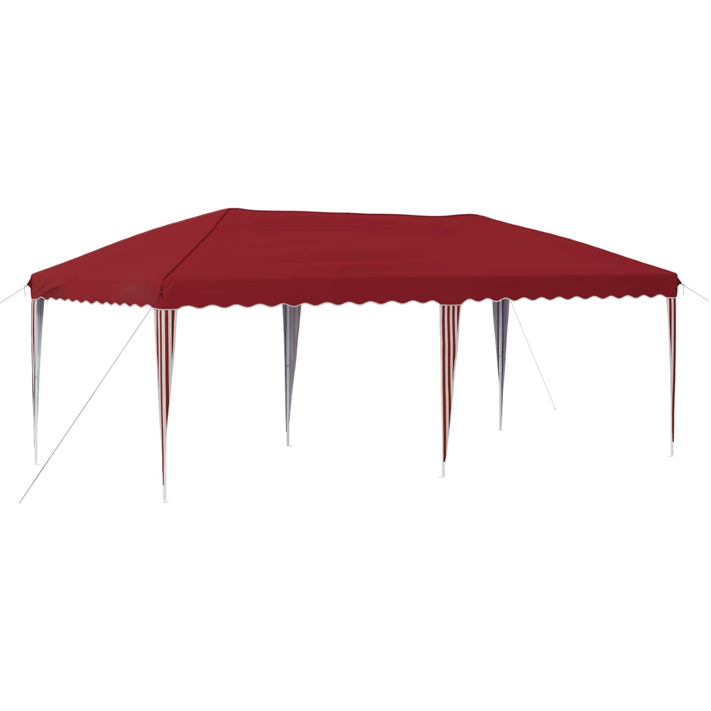 Pop-up Festtelt 575 x 290 x 245 cm Burgunder