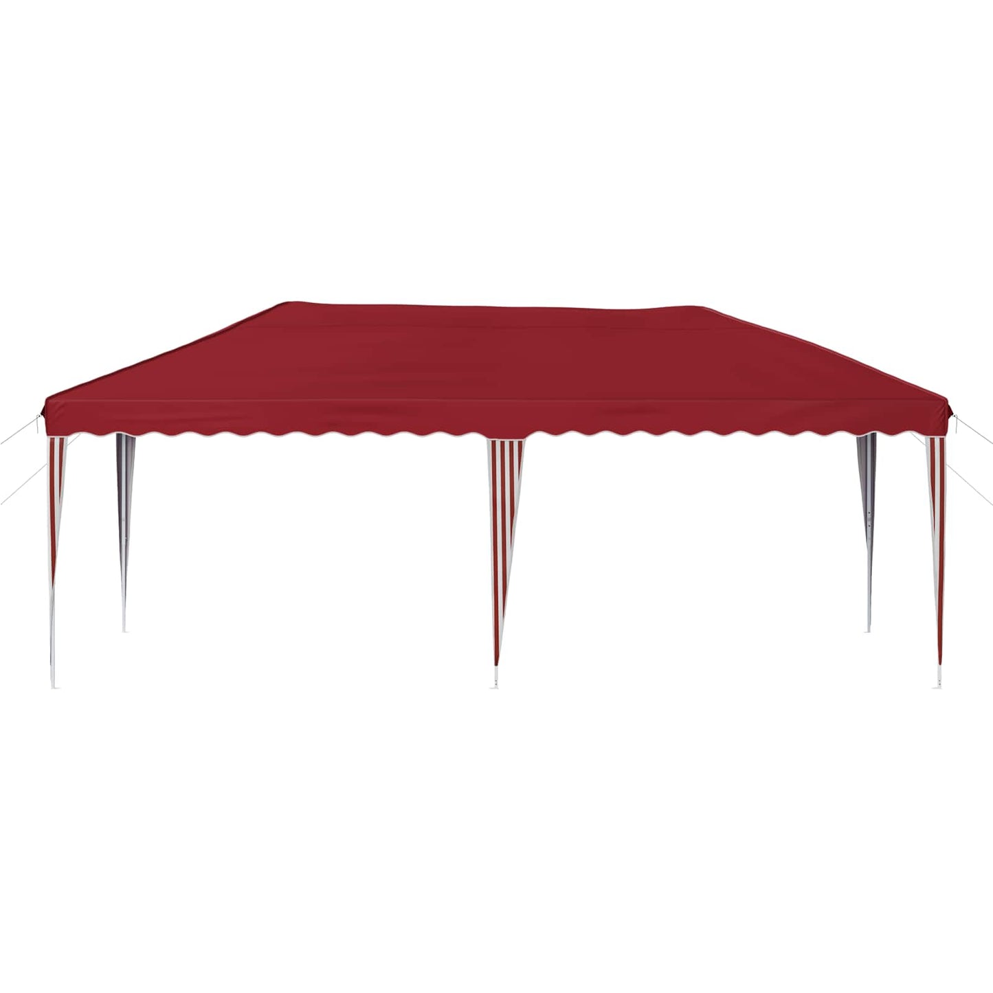 Pop-up Festtelt 575 x 290 x 245 cm Burgunder