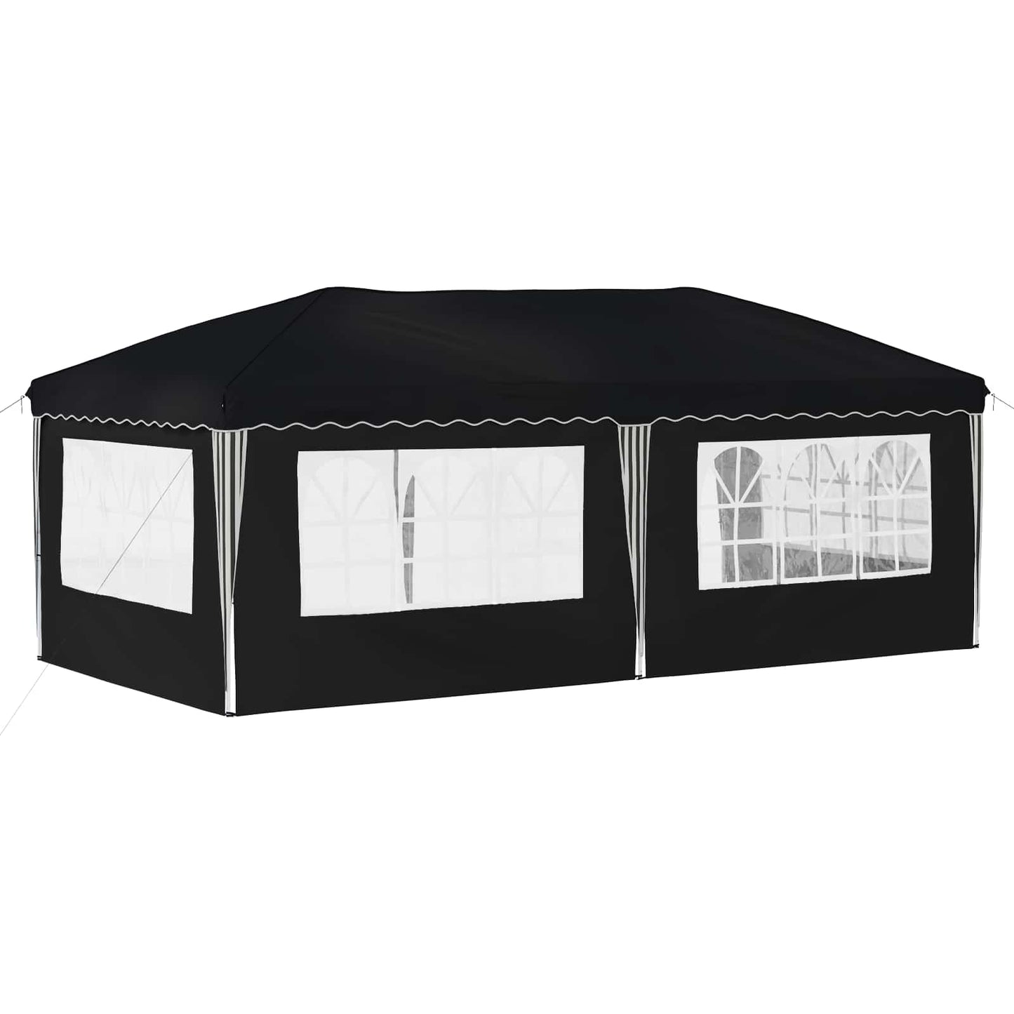 Pop-up Festtelt 575 x 289 x 245 cm Antrasitt