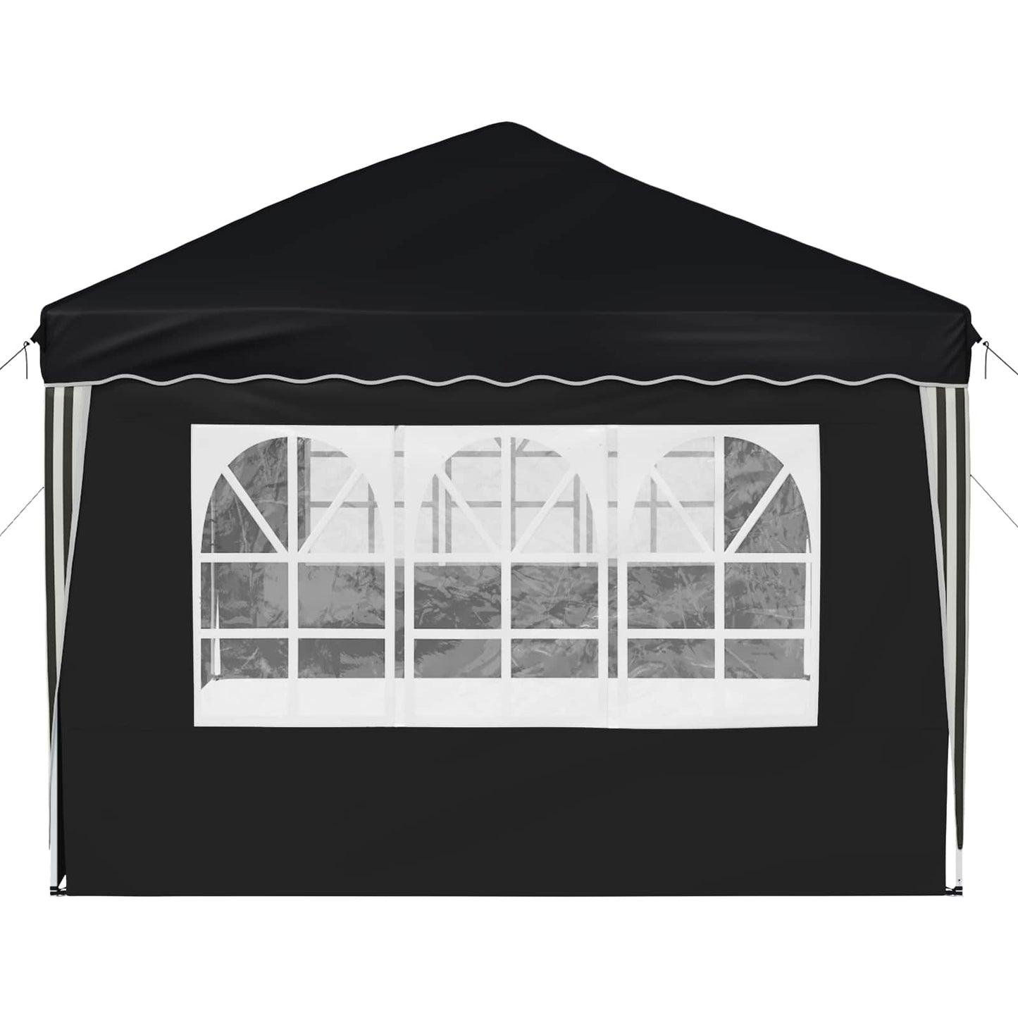 Pop-up Festtelt 575 x 289 x 245 cm Antrasitt