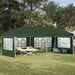 Pop-up Festtelt 575 x 289 x 245 cm Grønn