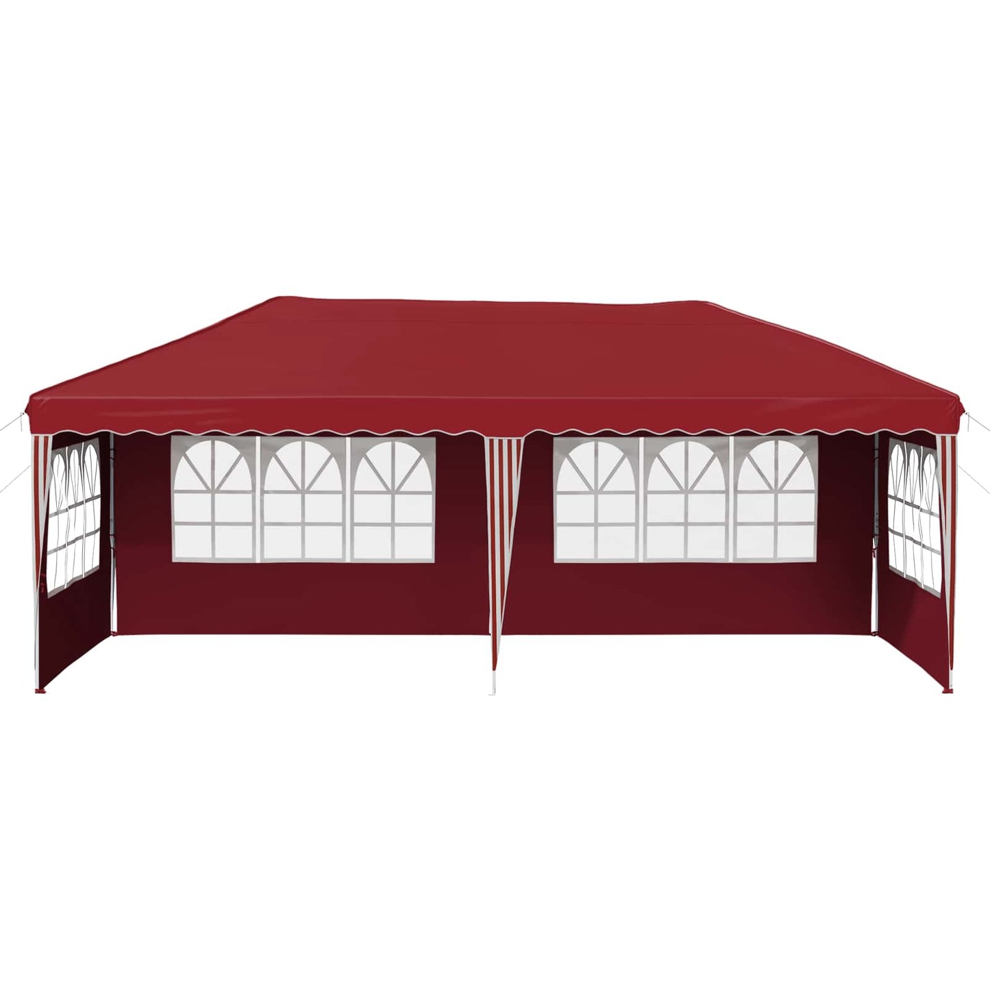 Pop-up Festtelt 575 x 289 x 245 cm Burgunder