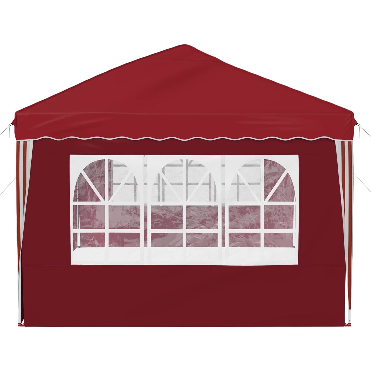 Pop-up Festtelt 575 x 289 x 245 cm Burgunder