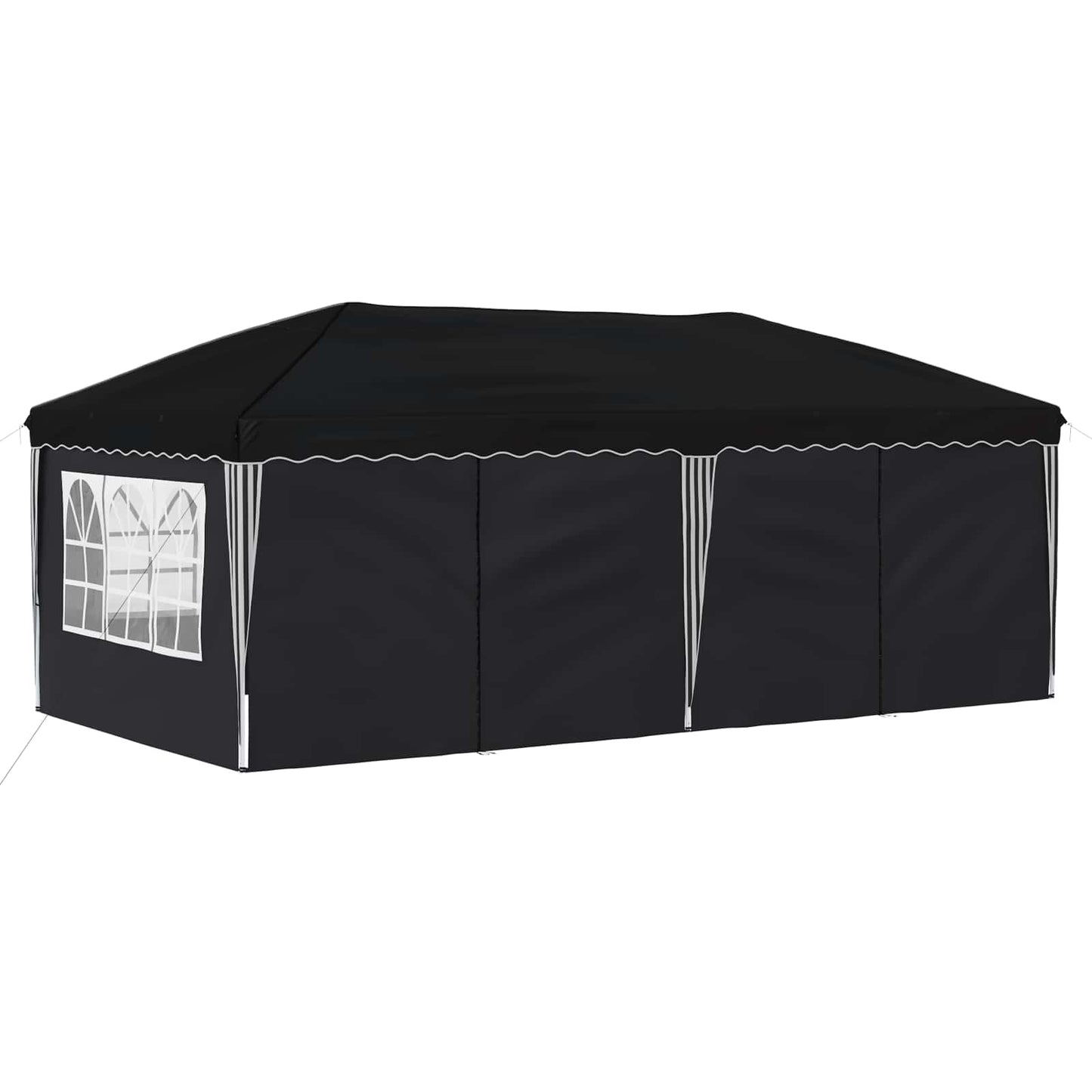 Pop-up Festtelt 575 x 288 x 245 cm Antrasitt