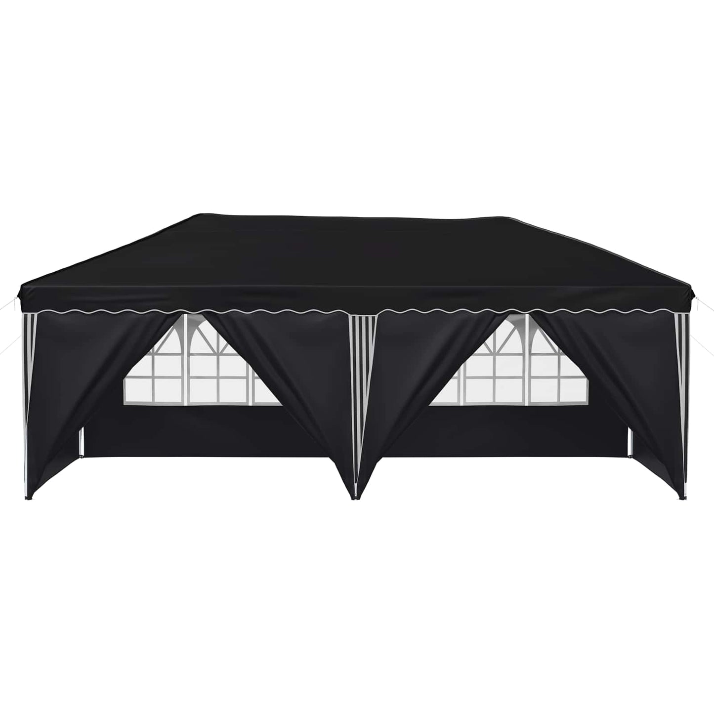 Pop-up Festtelt 575 x 288 x 245 cm Antrasitt