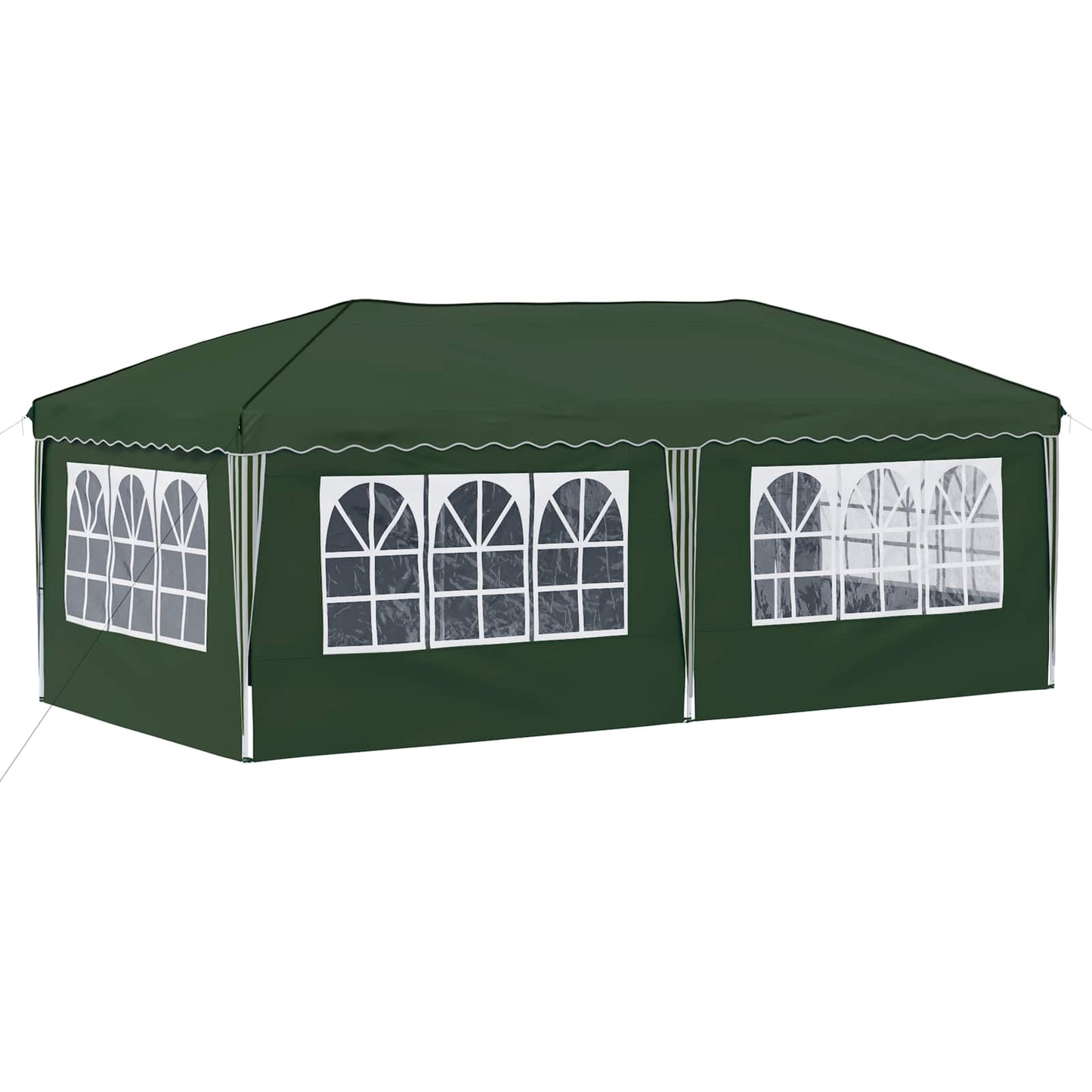Pop-up Festtelt 575 x 288 x 245 cm Grønn