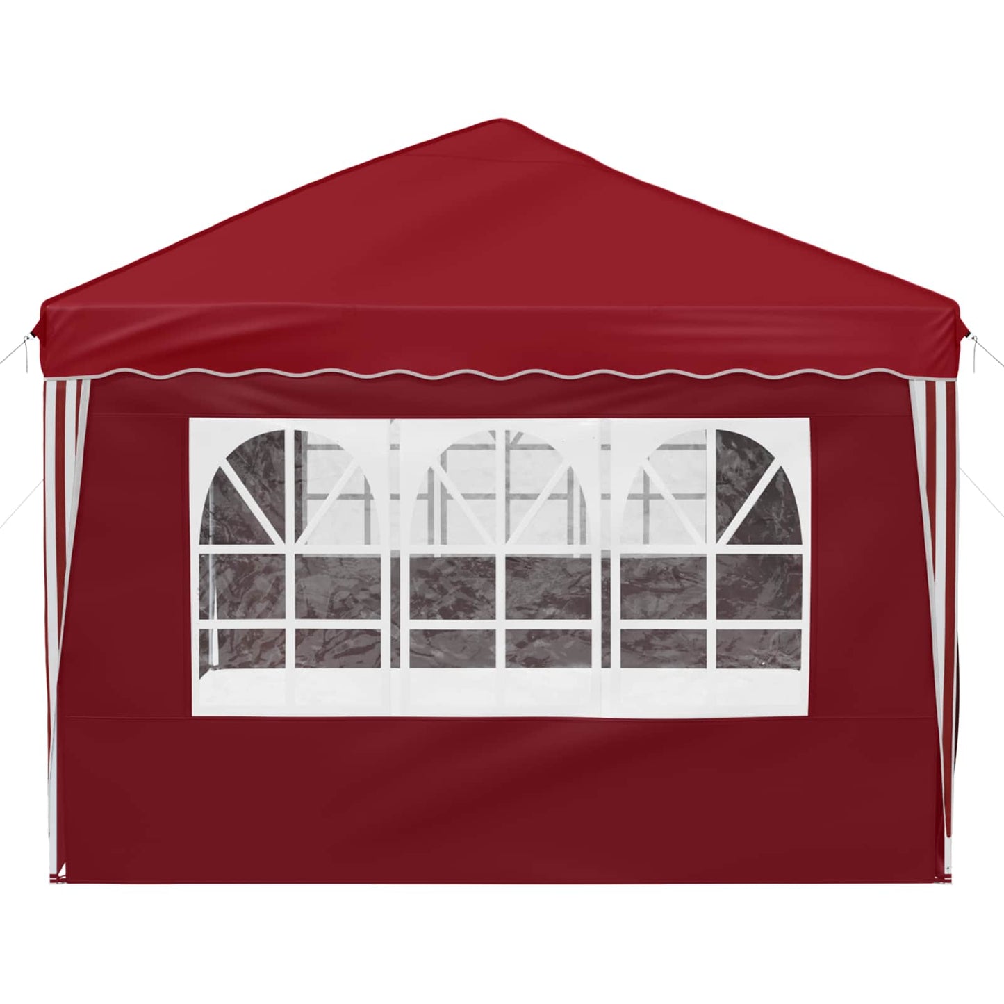 Pop-up Festtelt 575 x 288 x 245 cm Burgunder