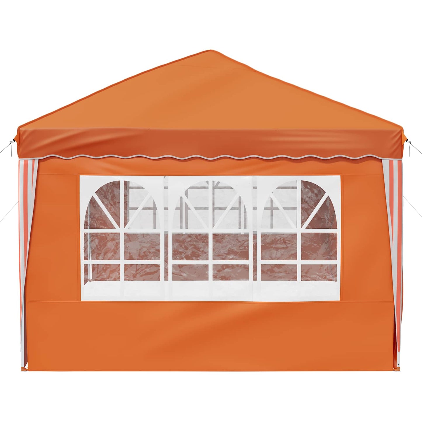 Pop-up Festtelt 575 x 288 x 245 cm Oransje