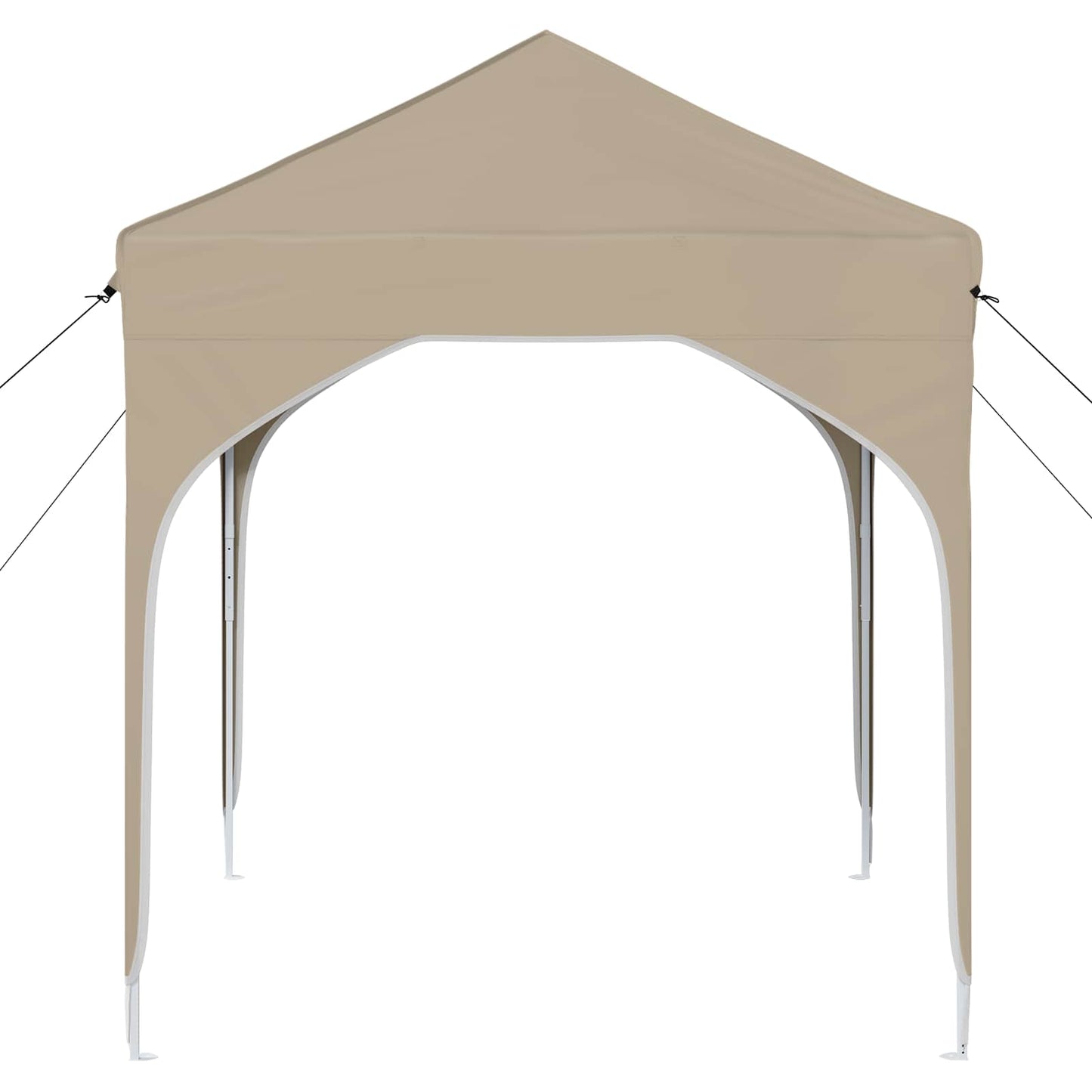Pop-up Festtelt 194 x 194 x 245 cm Krem