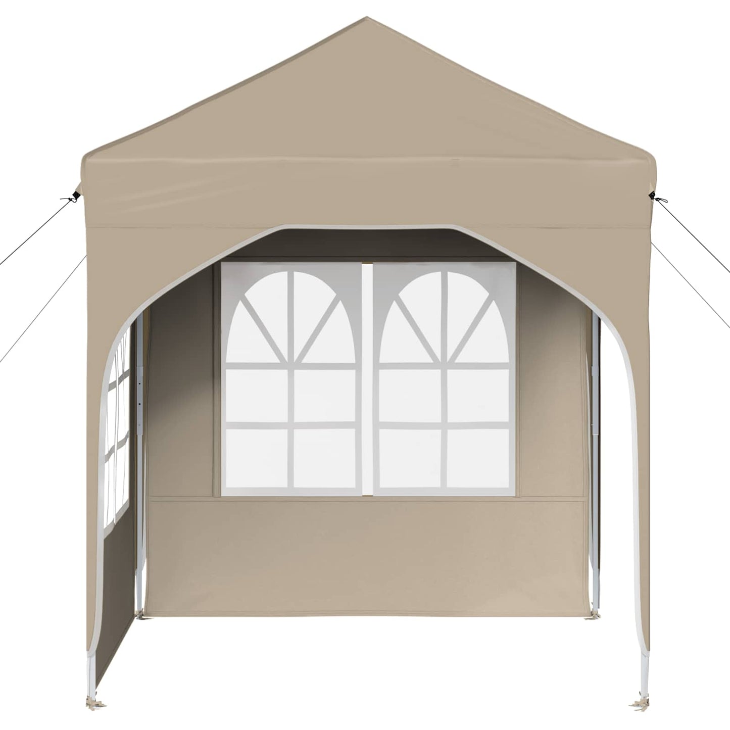 Pop-up Festtelt 192 x 192 x 245 cm Krem