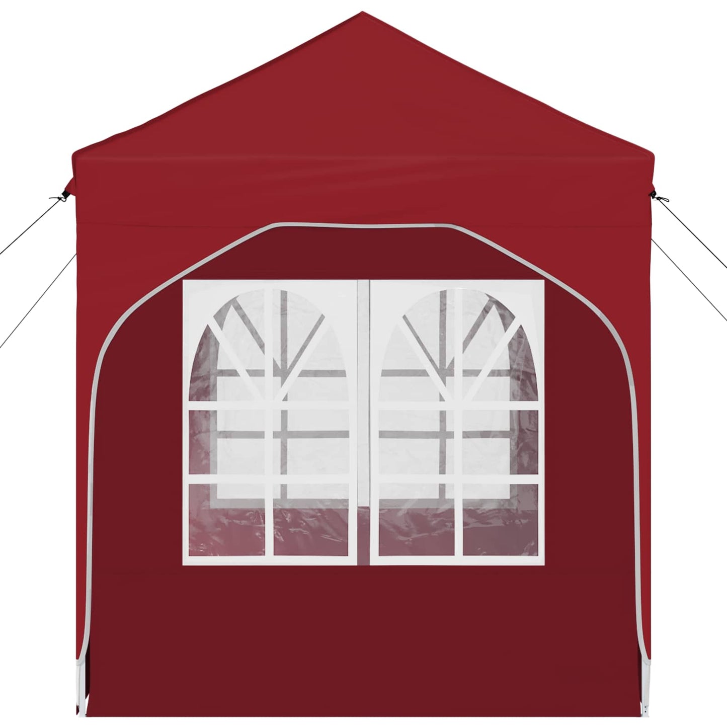 Pop-up Festtelt 192 x 192 x 245 cm Burgunder