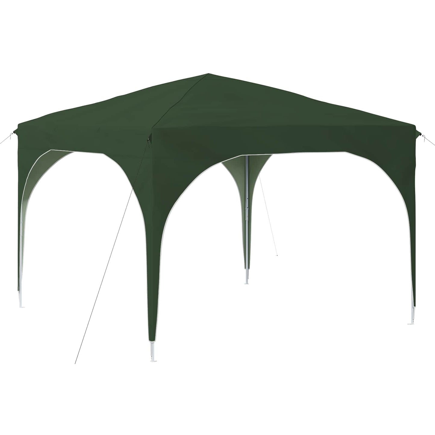 Pop-up Festtelt 290 x 290 x 245 cm Grønn