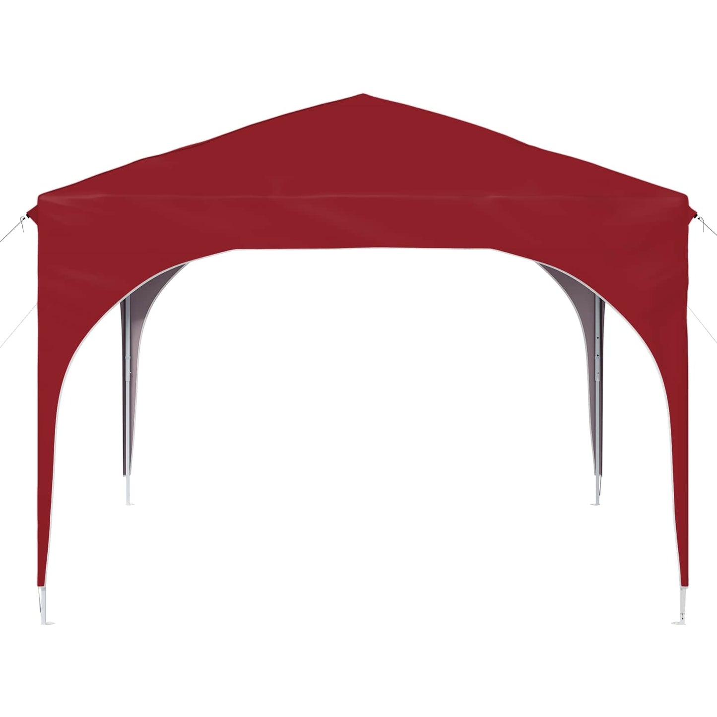 Pop-up Festtelt 290 x 290 x 245 cm Burgunder