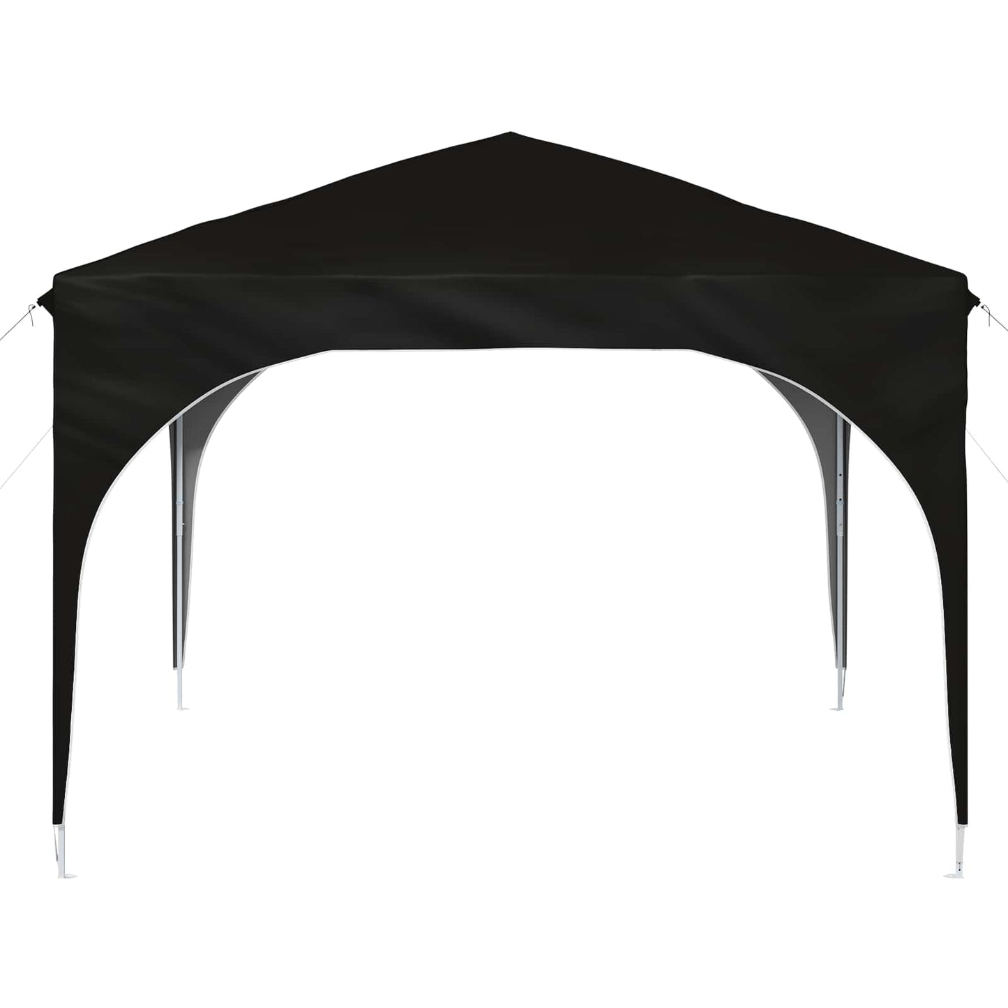 Pop-up Festtelt 290 x 290 x 245 cm Svart