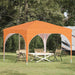 Pop-up Festtelt 290 x 290 x 245 cm Oransje