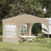 Pop-up Festtelt 290 x 290 x 245 cm Krem