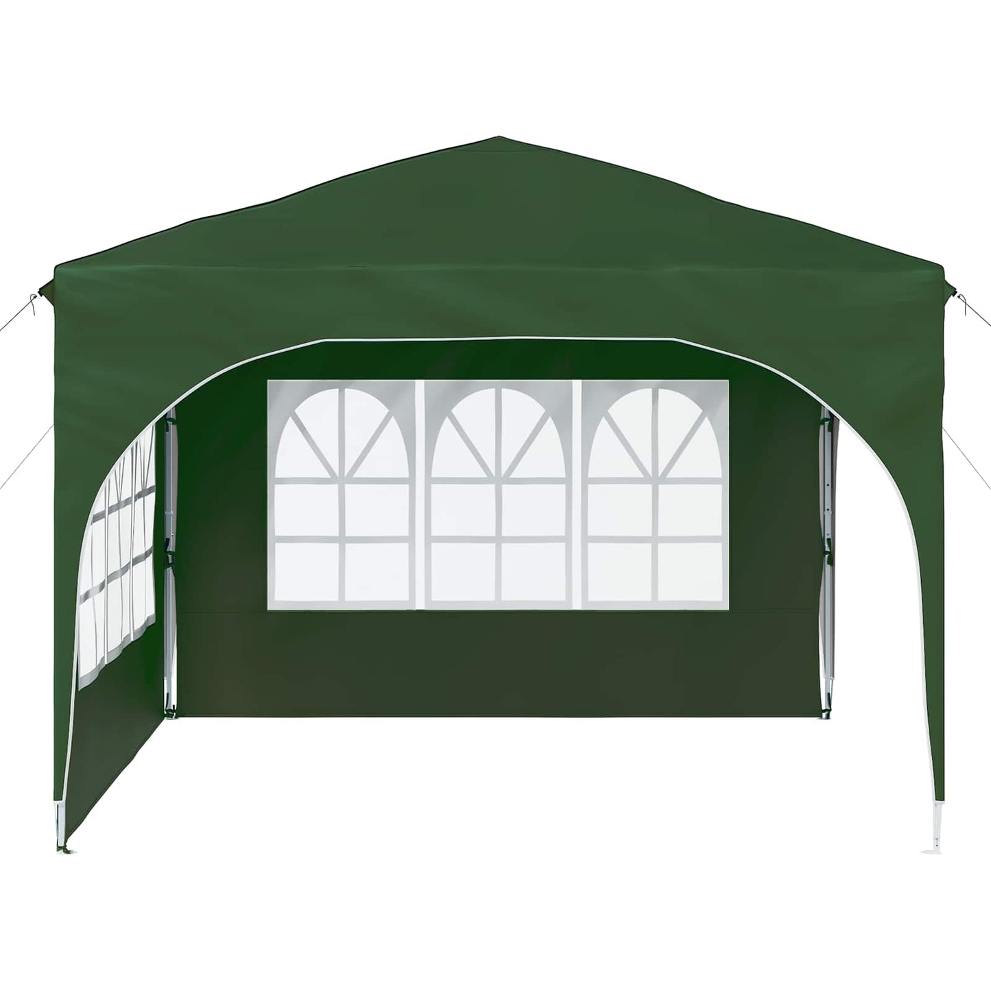 Pop-up Festtelt 290 x 290 x 245 cm Grønn