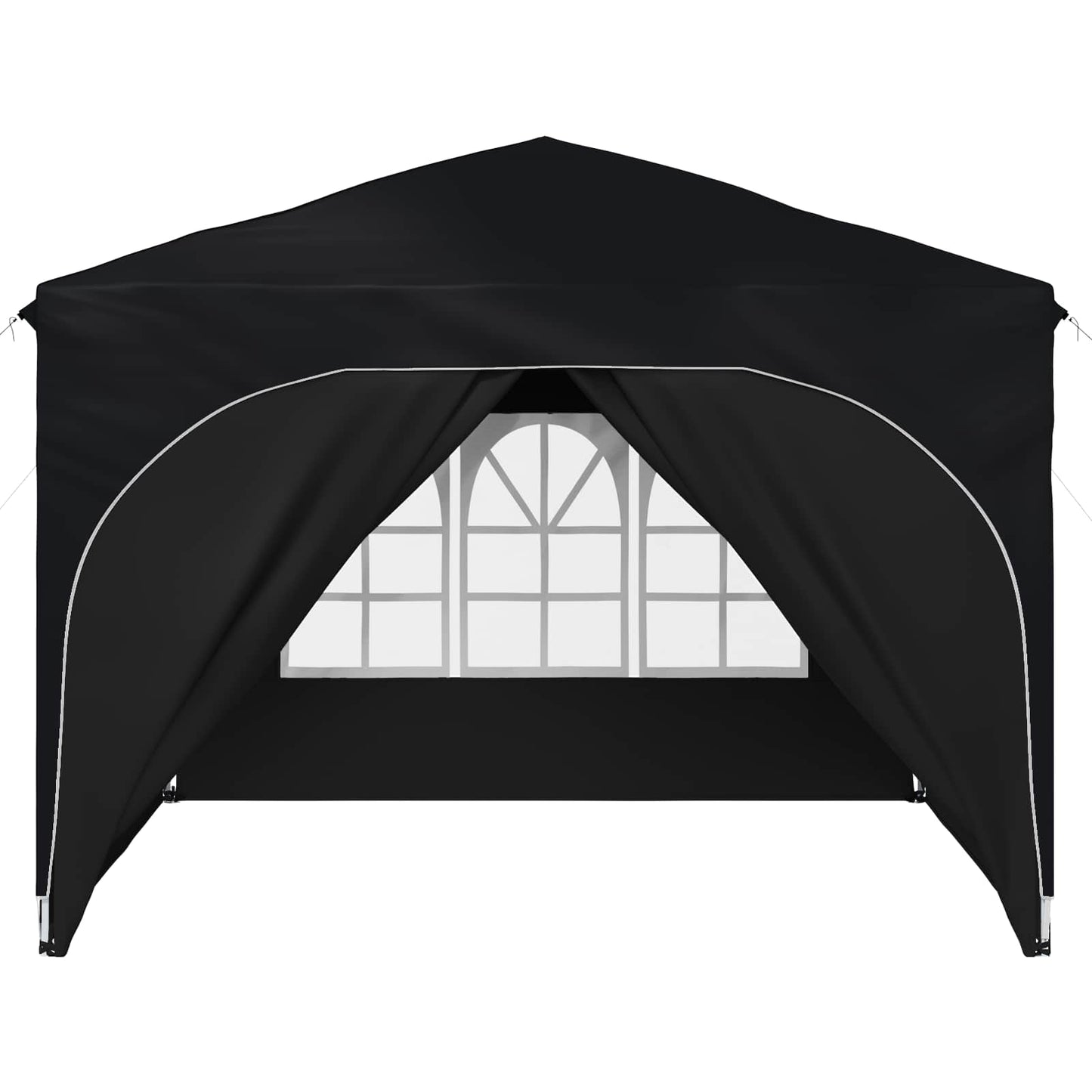 Pop-up Festtelt 290 x 290 x 245 cm Antrasitt