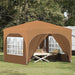 Pop-up Festtelt 290 x 290 x 245 cm Beige