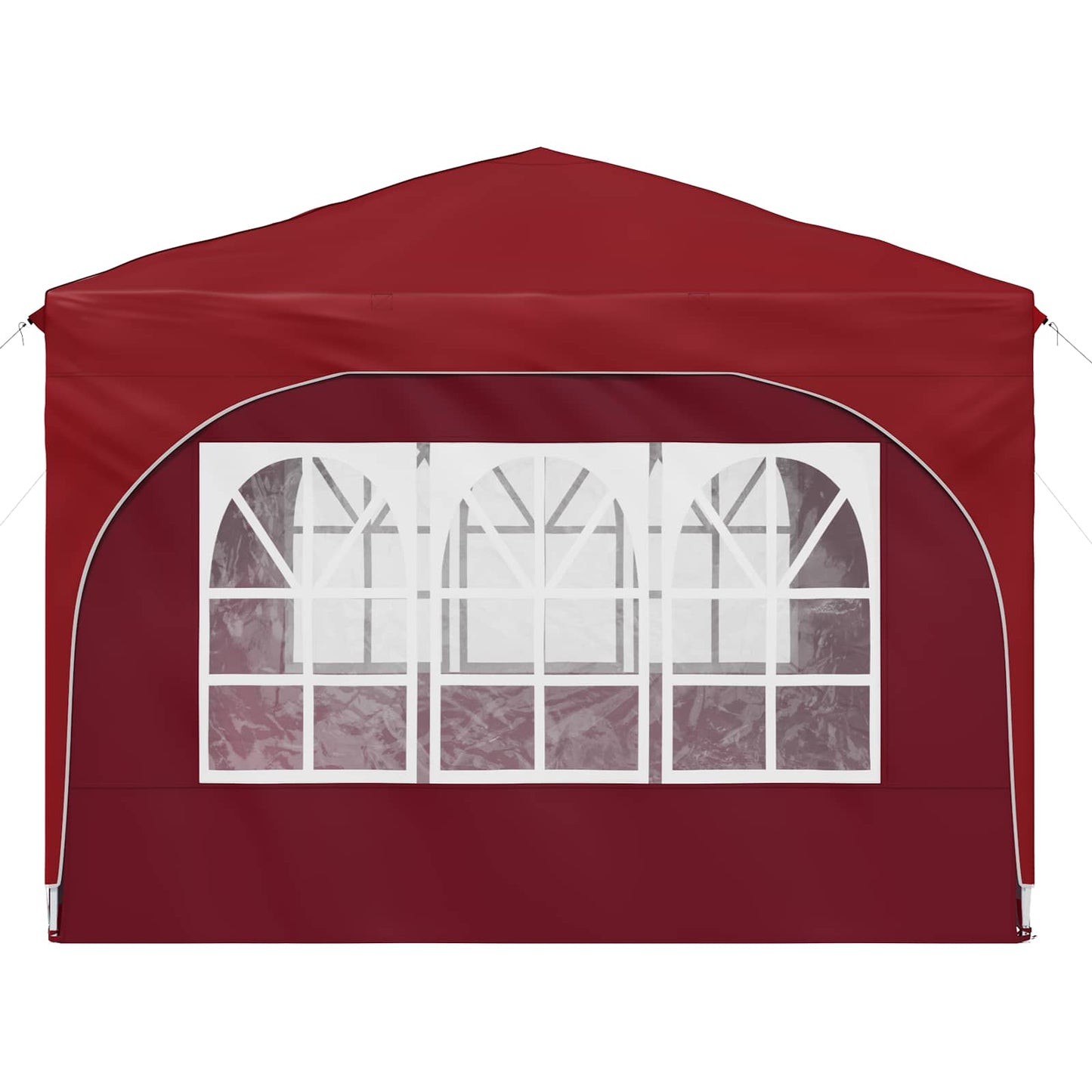 Pop-up Festtelt 290 x 290 x 245 cm Burgunder