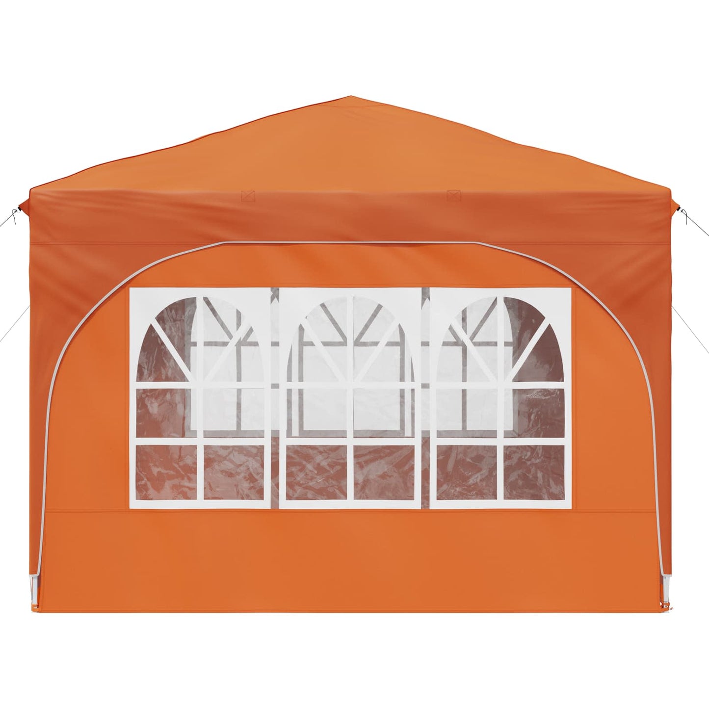 Pop-up Festtelt 290 x 290 x 245 cm Oransje
