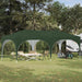 Pop-up Festtelt 575 x 288 x 245 cm Grønn Oxford Stoff