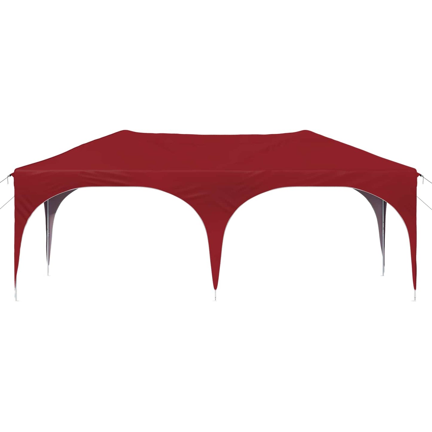 Pop-up Festtelt 575 x 288 x 245 cm Burgunder Oxford Stoff
