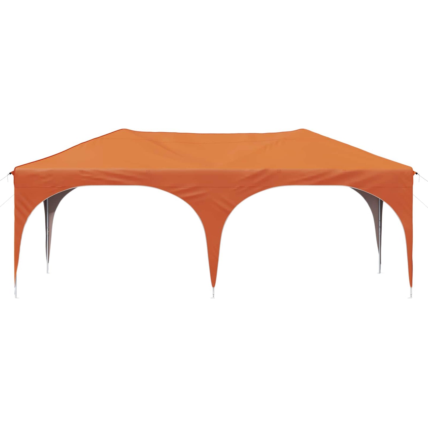 Pop-up Festtelt 575 x 288 x 245 cm Oransje Oxford Stoff
