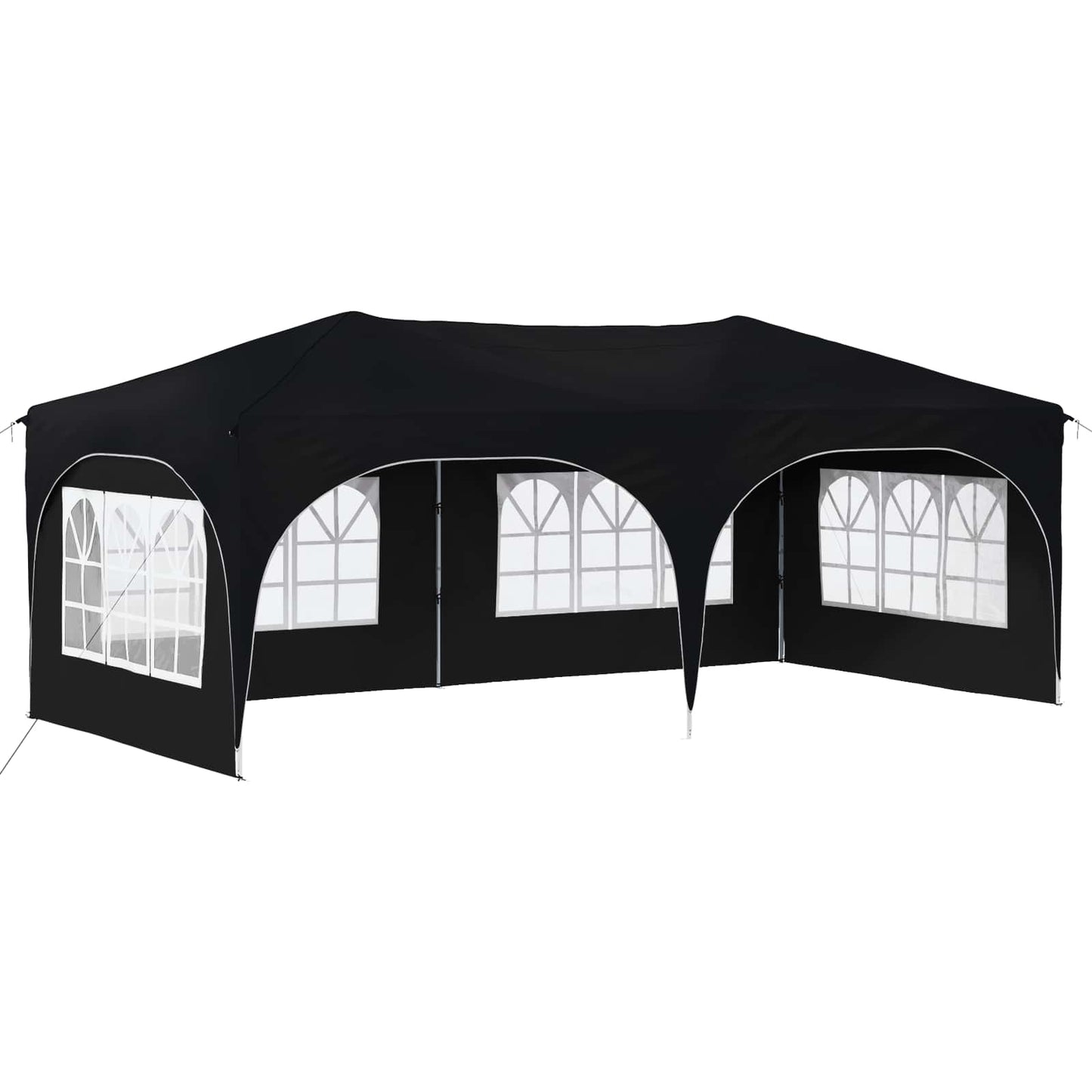Pop-up Festtelt 575 x 288 x 245 cm Antrasitt Oxford Stoff