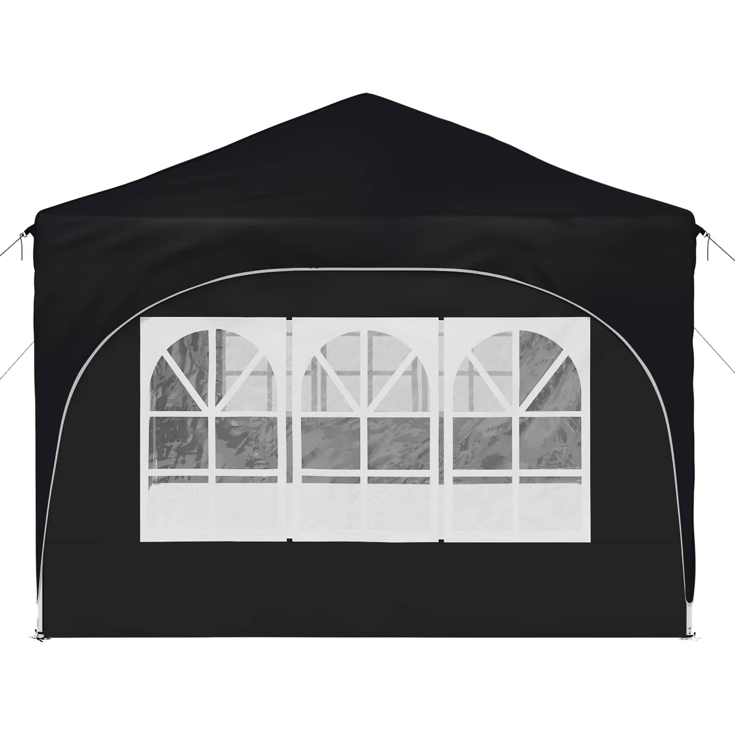 Pop-up Festtelt 575 x 288 x 245 cm Antrasitt Oxford Stoff