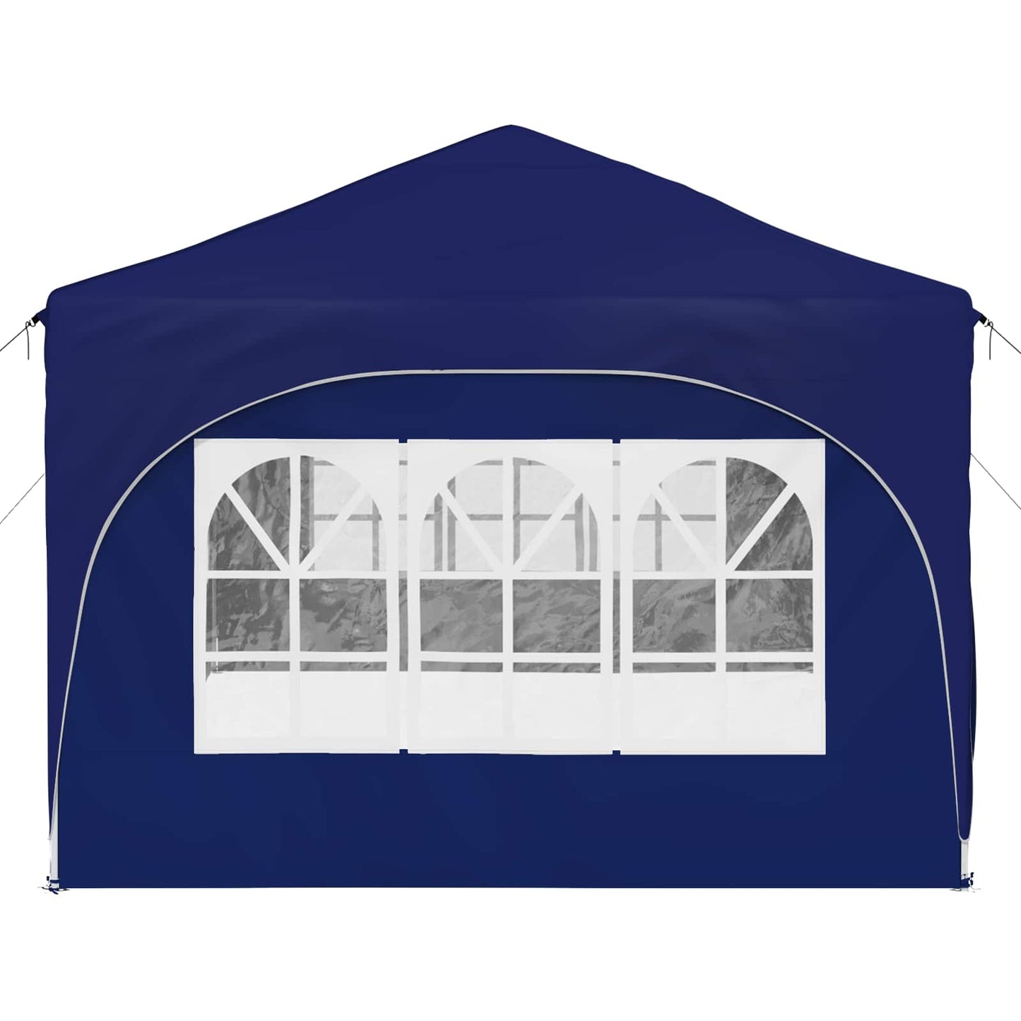 Pop-up Festtelt 575 x 288 x 245 cm Blå Oxford Stoff