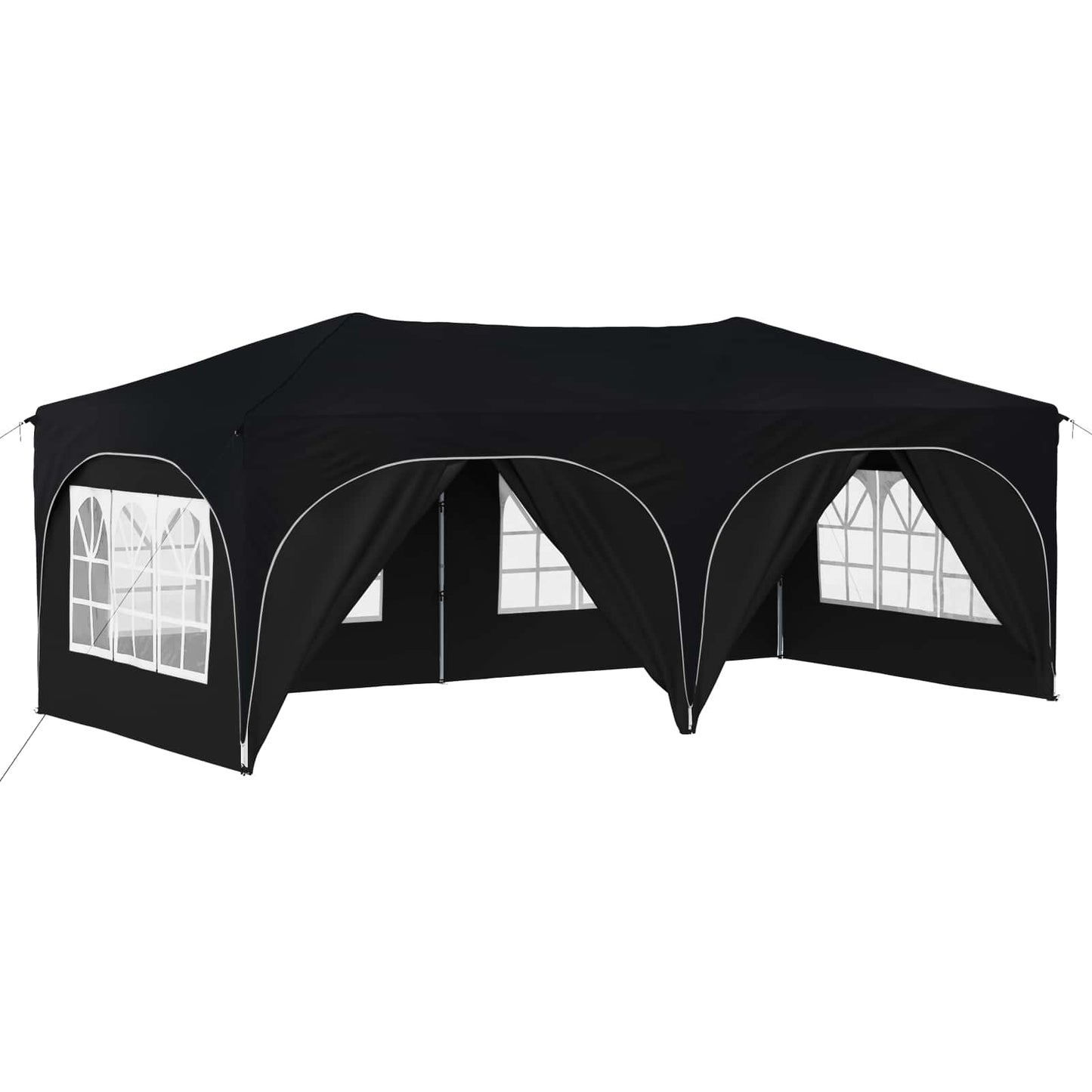 Pop-up Festtelt 575 x 288 x 245 cm Antrasitt Oxford Stoff