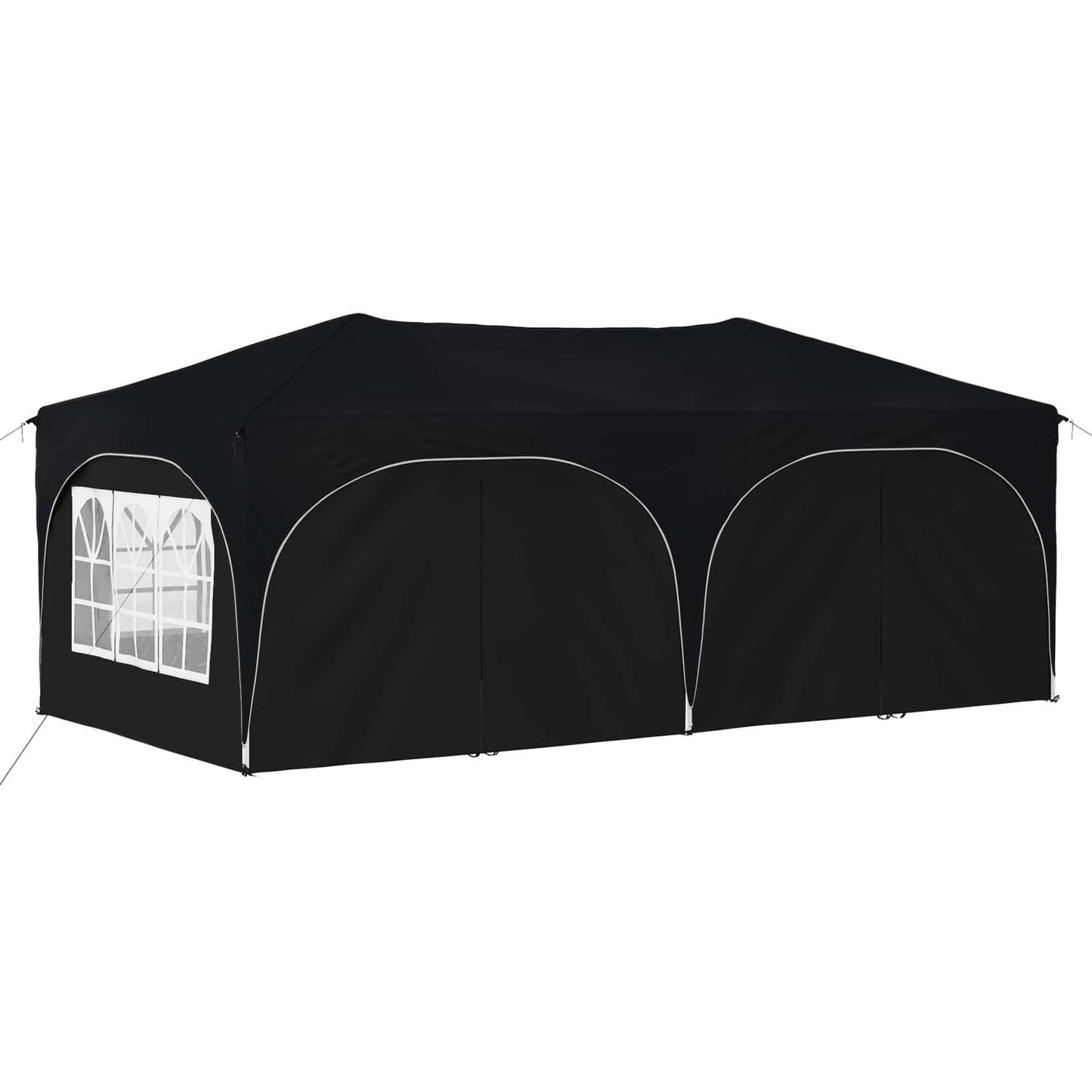 Pop-up Festtelt 575 x 288 x 245 cm Antrasitt Oxford Stoff