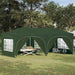 Pop-up Festtelt 575 x 288 x 245 cm Grønn Oxford Stoff