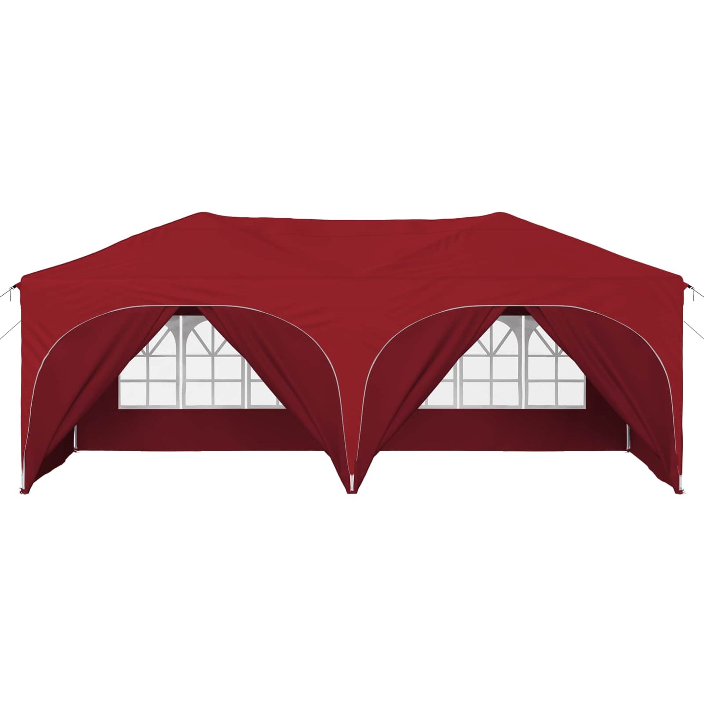 Pop-up Festtelt 575 x 288 x 245 cm Burgunder Oxford Stoff
