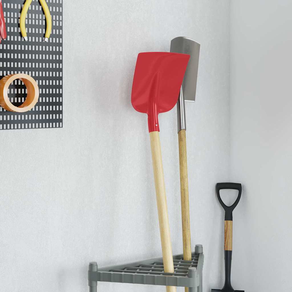 Spadehode 4 pcs Rød 32 x 24,5 cm Pulverlakkert stål