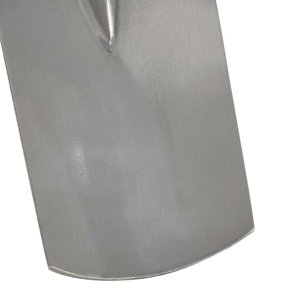 Spadehode sølv 43 x 17 cm Pulverlakkert stål