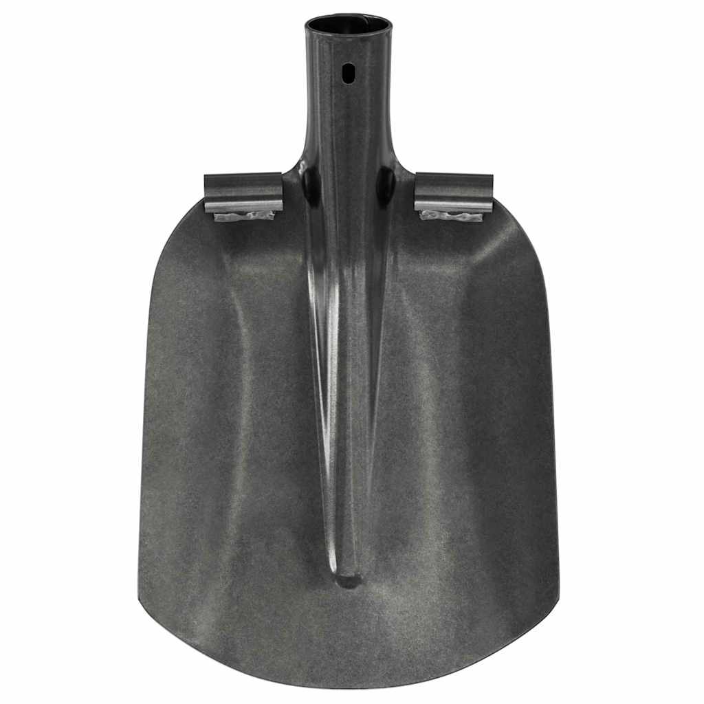 Spadehode sølv 33 x 21 cm Pulverlakkert stål