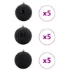 Julekule Sett 15 pcs Svart
