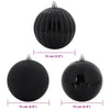 Julekule Sett 9 pcs Svart
