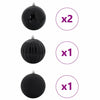 Julekule Sett 4 pcs Svart