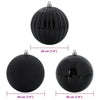 Julekule Sett 4 pcs Svart