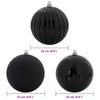 Julekule Sett 3 pcs Svart