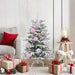 Julekule Sett XL 15 stk. Rosa Plast