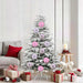 Julekulsett XL 9 pcs Rosa Plast