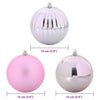 Julekule Sett 9 pcs Rosa